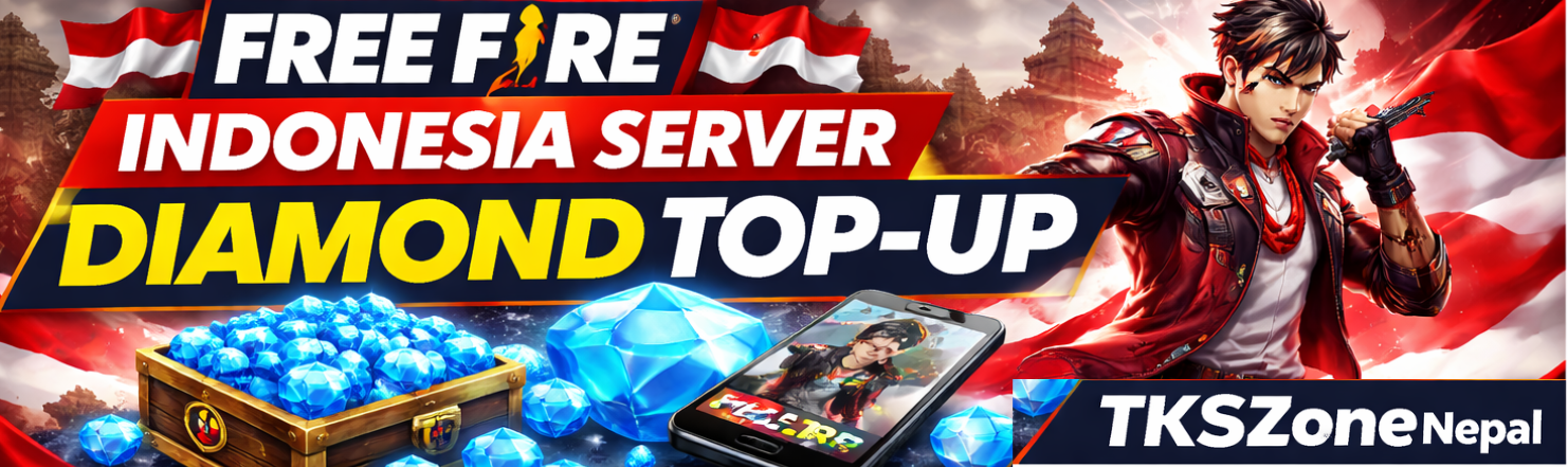 indonesia server topup tkszone nepal